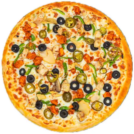 creamy mughlai pizza creamy mughlai pizza